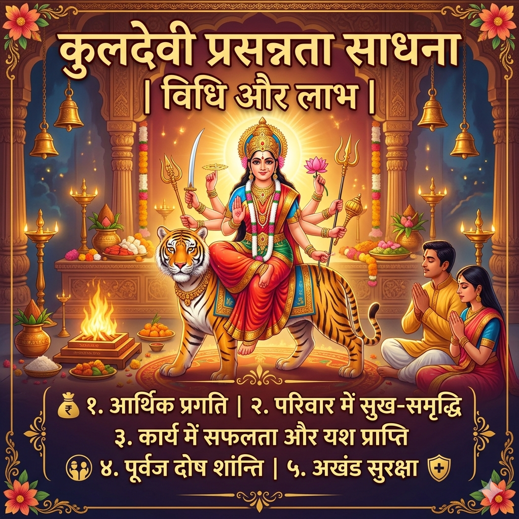 कुलदेवी प्रसन्नता साधना(Kuldevi Happiness Sadhna)