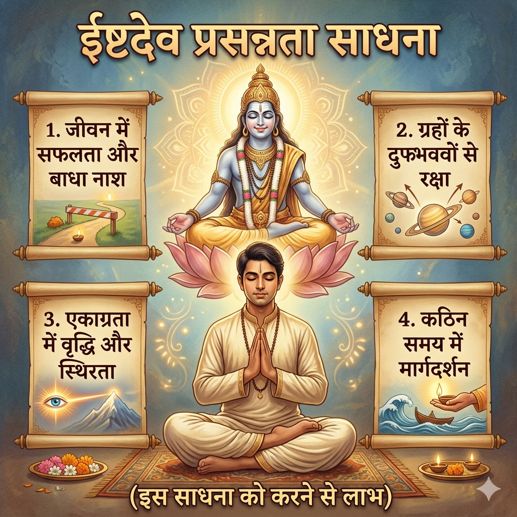 ईष्टदेव प्रसन्नता साधना(Ishtadev Happiness Sadhana)