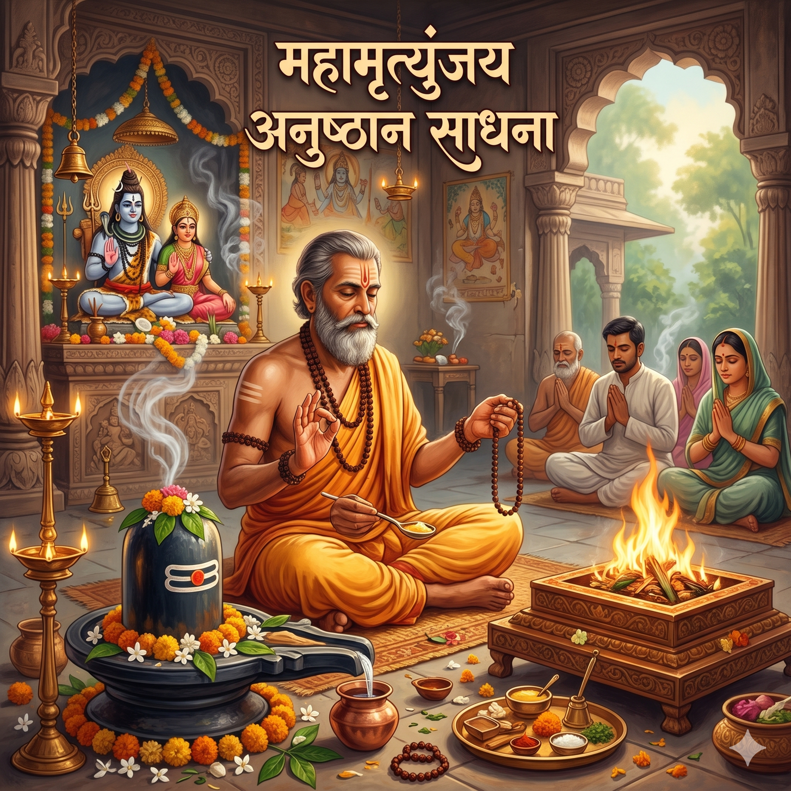 महामृत्युंजय अनुष्ठान साधना(Mahamrityunjaya Ritual Sadhana)