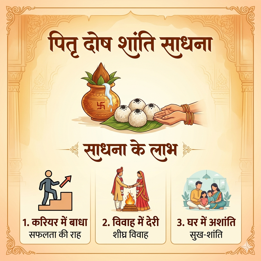 पितृ दोष शांति साधना(Pitru Dosh Shanti Sadhana)