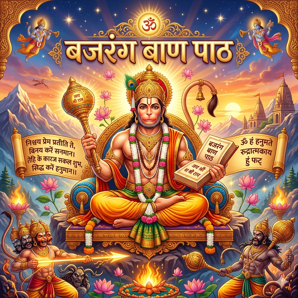 बजरंग बाण पाठ(Bajrang Baan Path)
