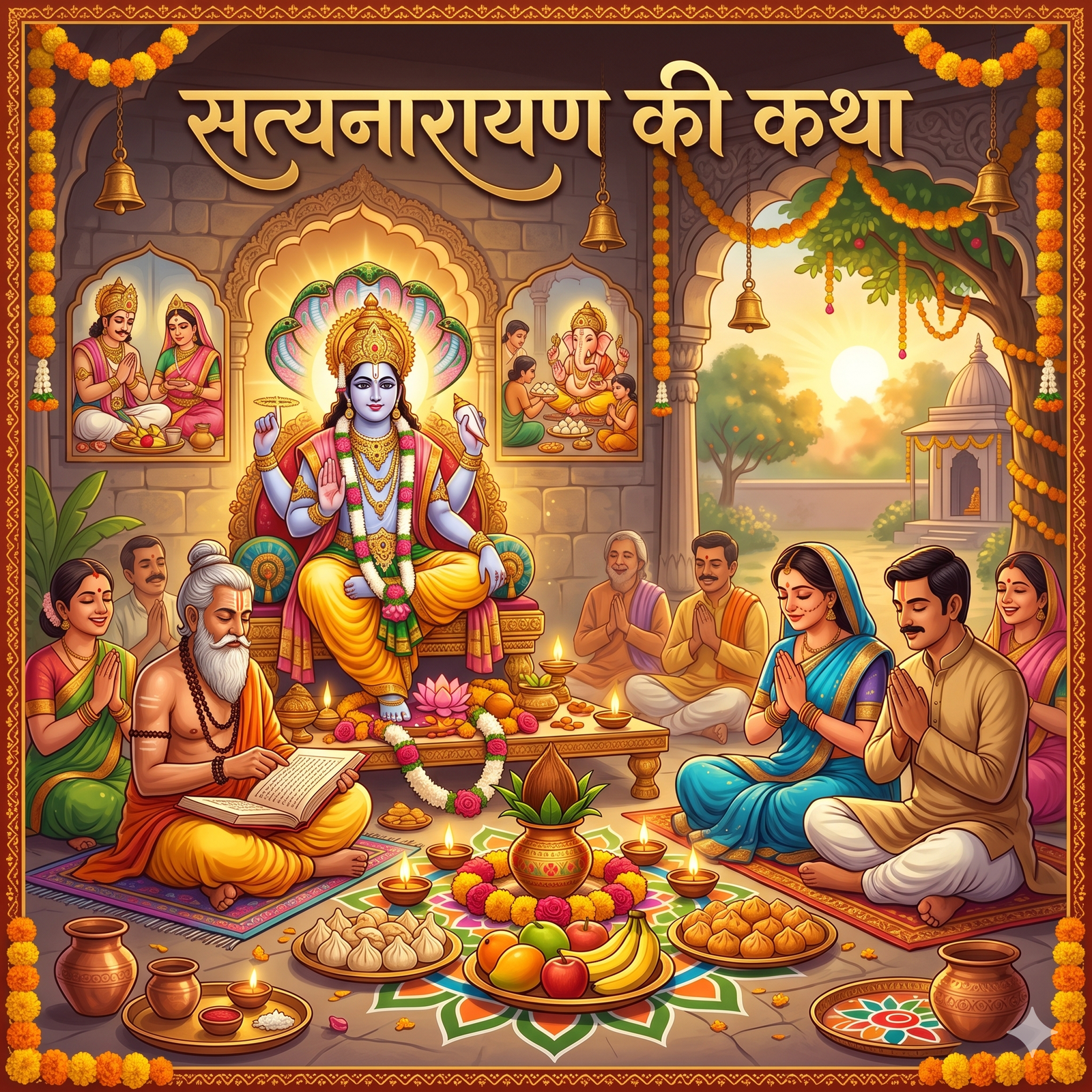 सत्यनारायण की कथा(Satyanarayan's story)