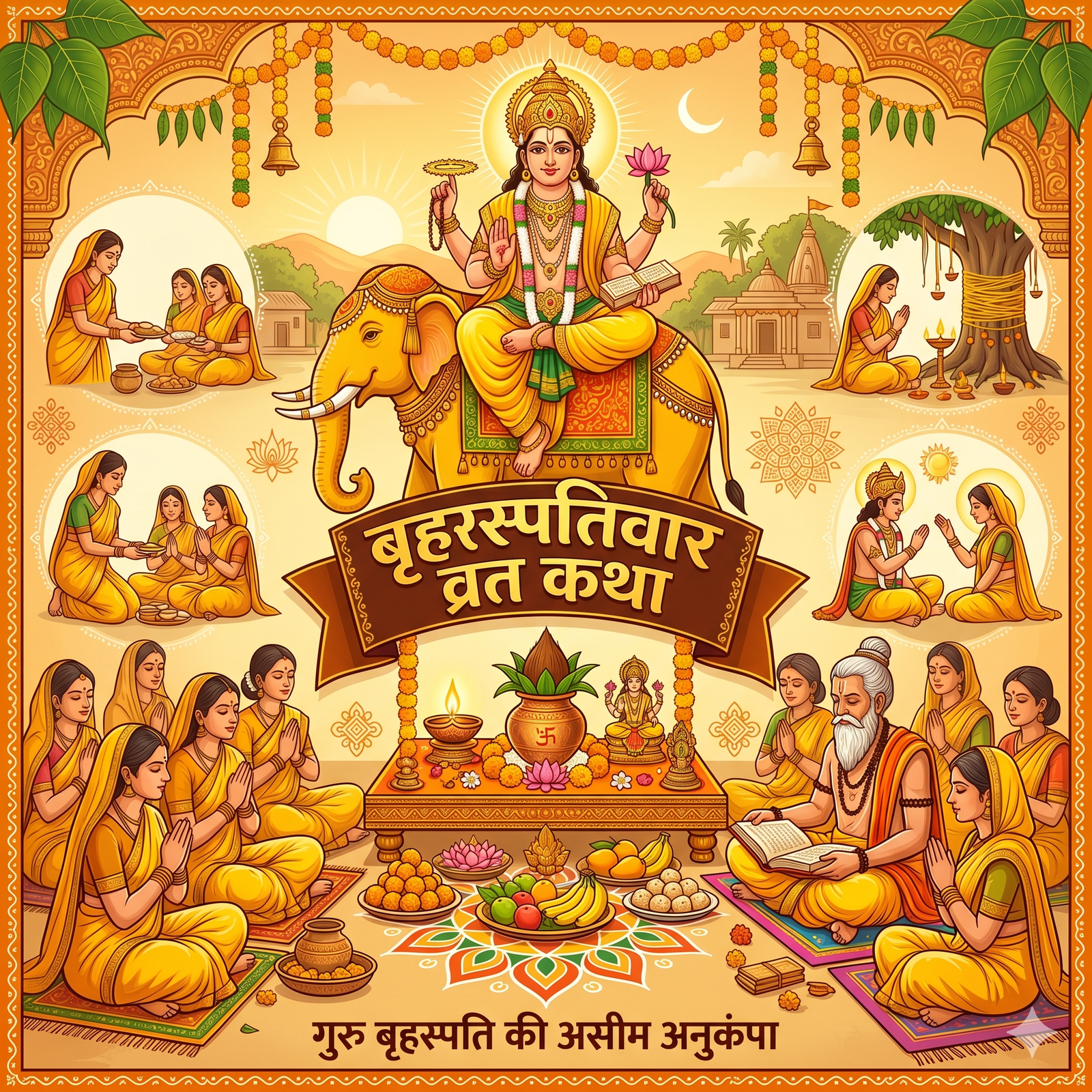 बृहस्पतिवार व्रत कथा (Thursday Fast Story)