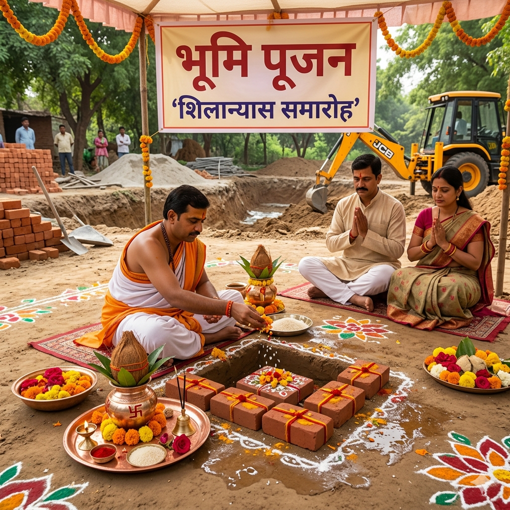 भूमि पूजन (Bhoomi Pujan)