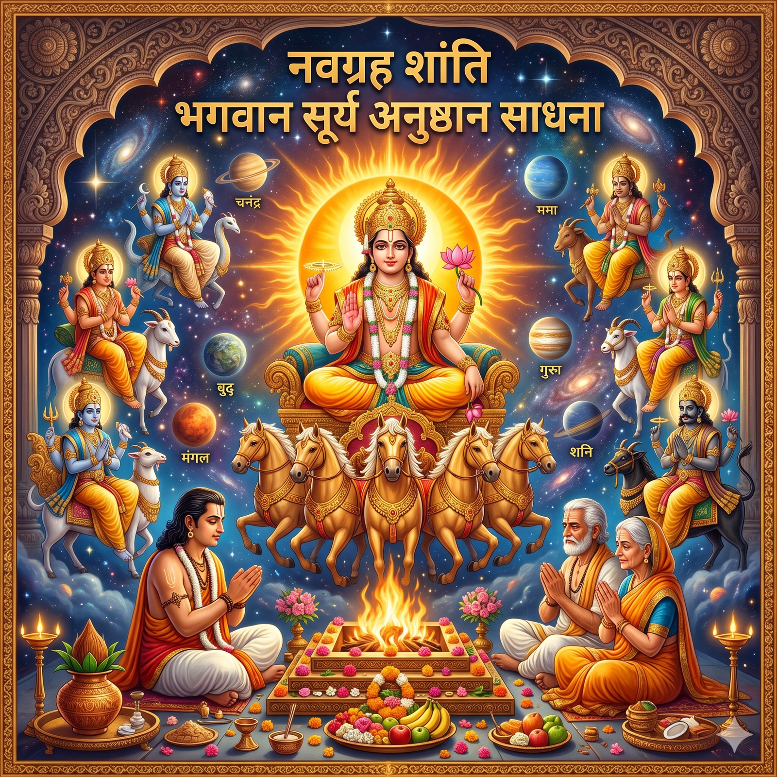 नवग्रह शांति भगवान सूर्य अनुष्ठान साधना(Navagraha Shanti Lord Surya Ritual Sadhana)