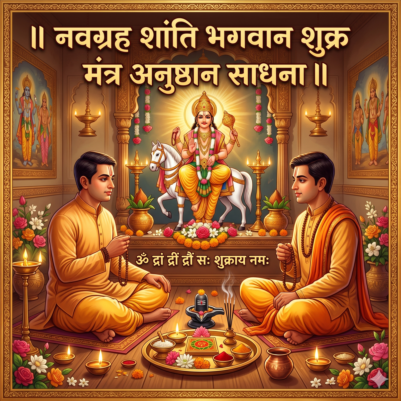 नवग्रह शांति भगवान शुक्र मंत्र अनुष्ठान साधना(Navagraha Shanti Lord Venus Mantra Ritual Sadhana)