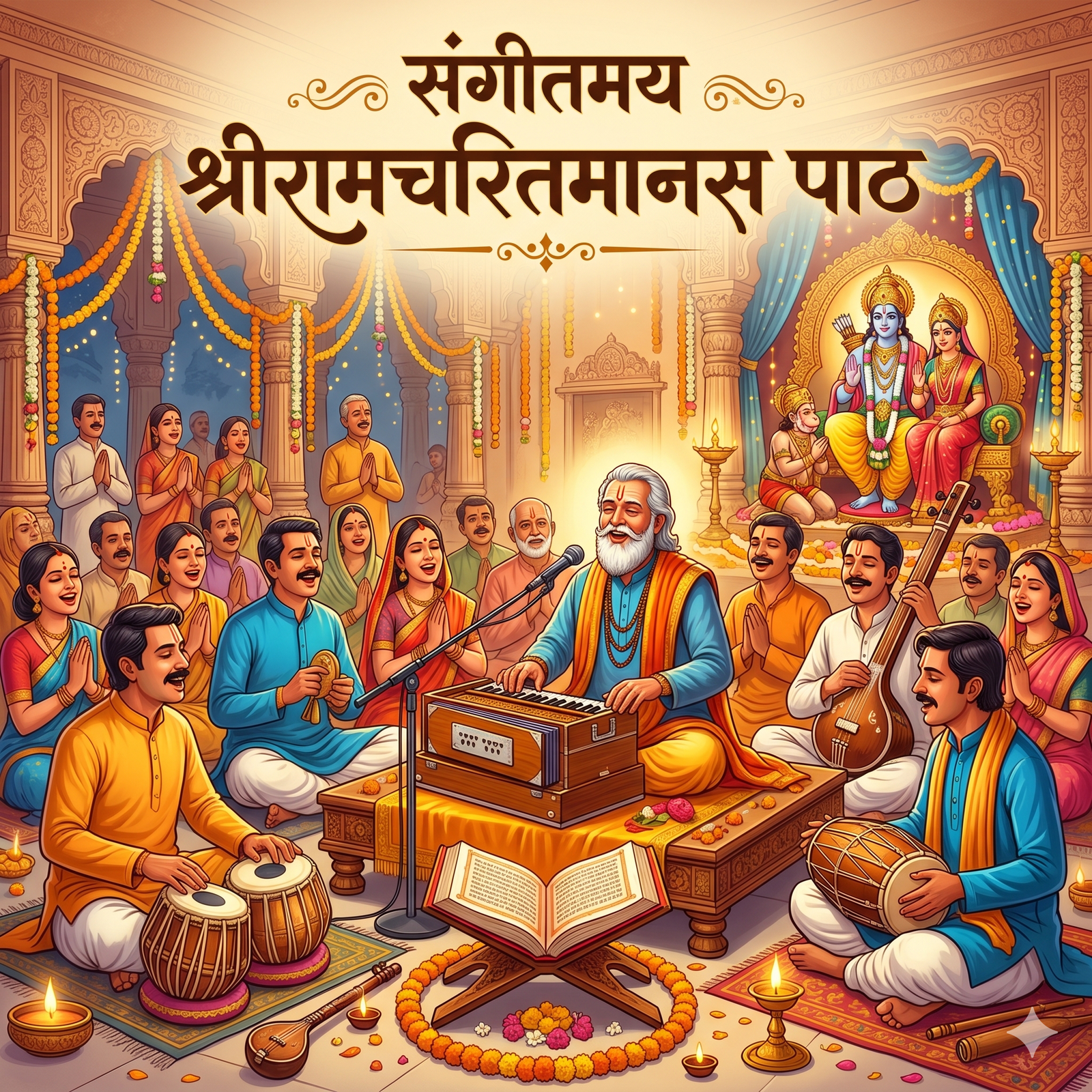 संगीतमय श्रीरामचरितमानस पाठ(Musical Shri Ramcharitmanas Path)