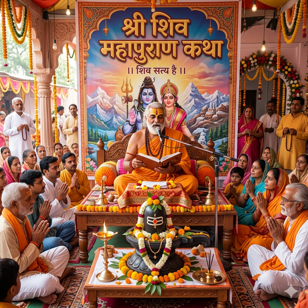 श्री शिव महापुराण कथा(Shri Shiv Mahapuraan katha)