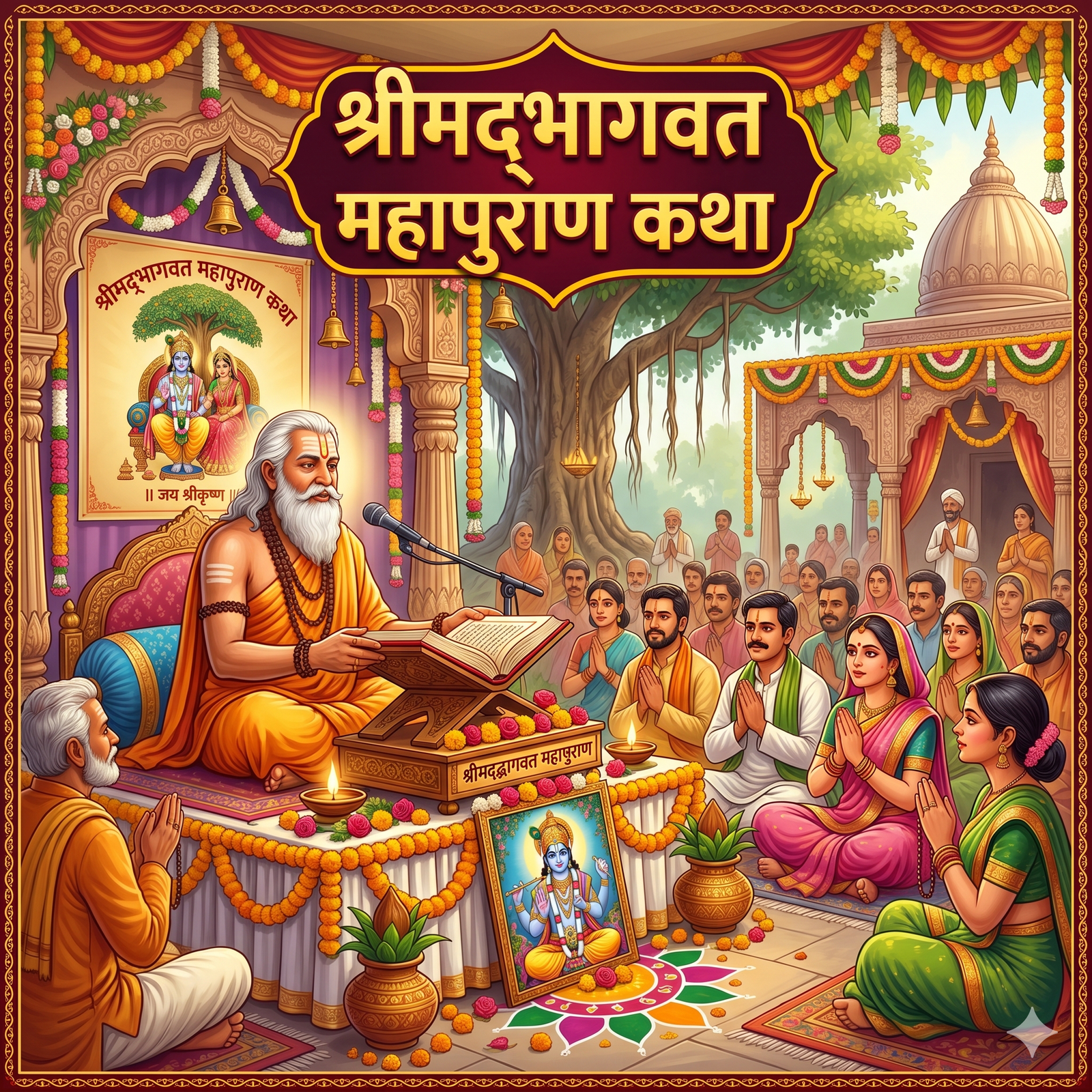 श्रीमद्भागवत महापुराण कथा(Shrimad Bhagvat Mahapuran Katha)